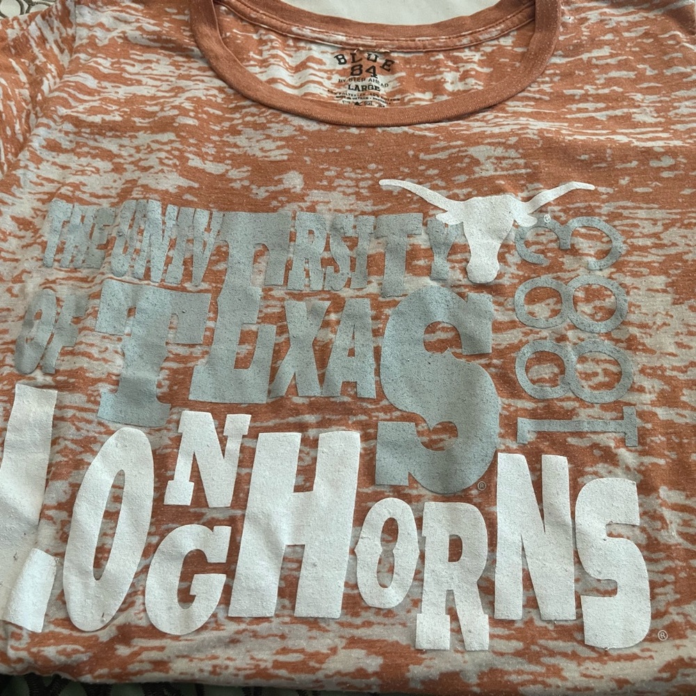 Blue 84 Size Large University of Texas Woman’s Shirt